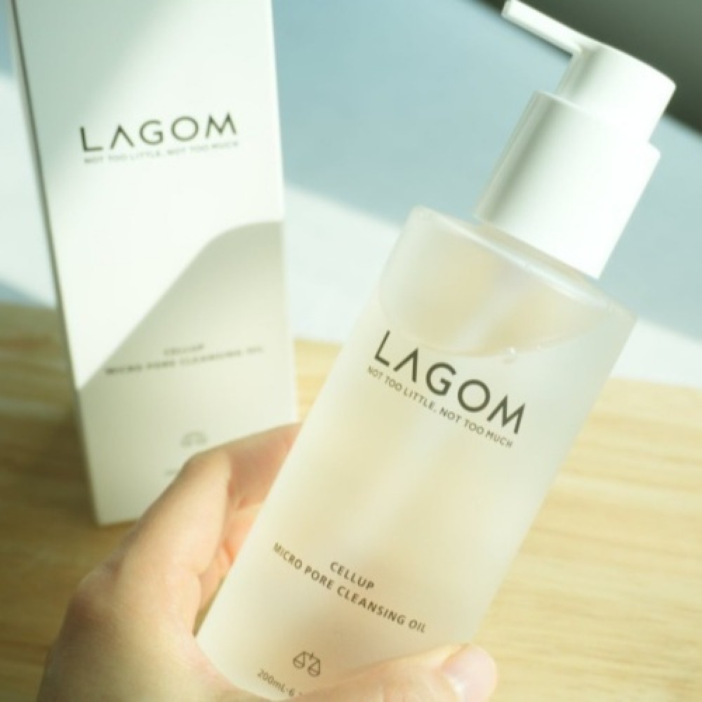 Lagom Cellup Micro Pore Cleansing Oil 零毛孔+去黑頭微酵洗卸潔膚油 Lagom Cellup Micro Pore Cleansing Oil 零毛孔+去黑頭微酵洗卸潔膚油